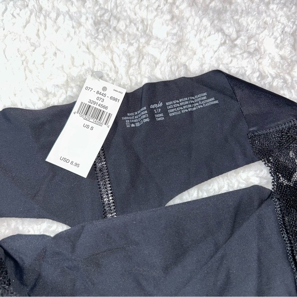 Aerie Lace No Show Thong Size Small NEW - Picture 2 of 3